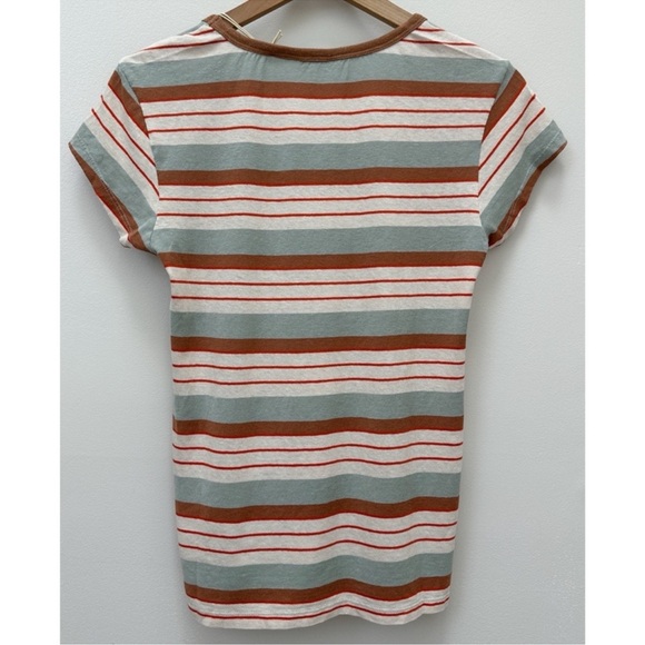 Toad & Co Women’s Short Sleeve 70s Stripe - Picture 3 of 7